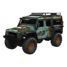Внедорожник HuangBo Toys HB-ZP1001, 1:10, 47.4 см, голубой голубой, коричневый, зеленый