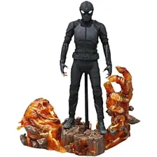 Коллекционная фигурка Hot Toys 1/6 Marvel: Deluxe Stealth Suit Spider-Man (Хот тойз Марвел: Делюкс Человек Паук в Костюме Невидимки, 31 см)