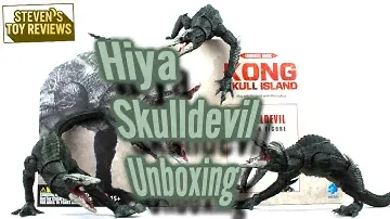 Hiya Toys Exquisite Basic Skulldevil Unboxing - KONG SKULL ISLAND SKULLCRAWLER