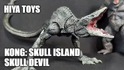 Hiya Toys Exquisite Basic Kong: Skull Island Skull Devil (Skull Crawler) Figure Review