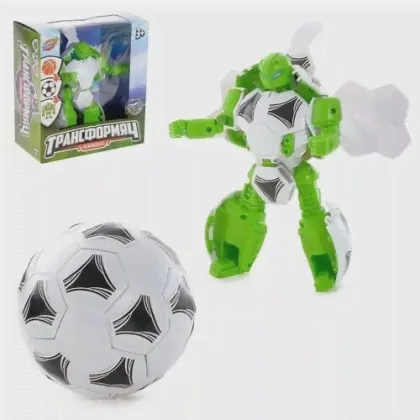 Робот Мяч футбольный, трансформируется, с наклейками WOOW TOYS 4763198 .-0
