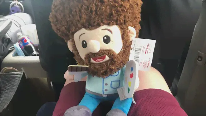 Bob Ross Plush