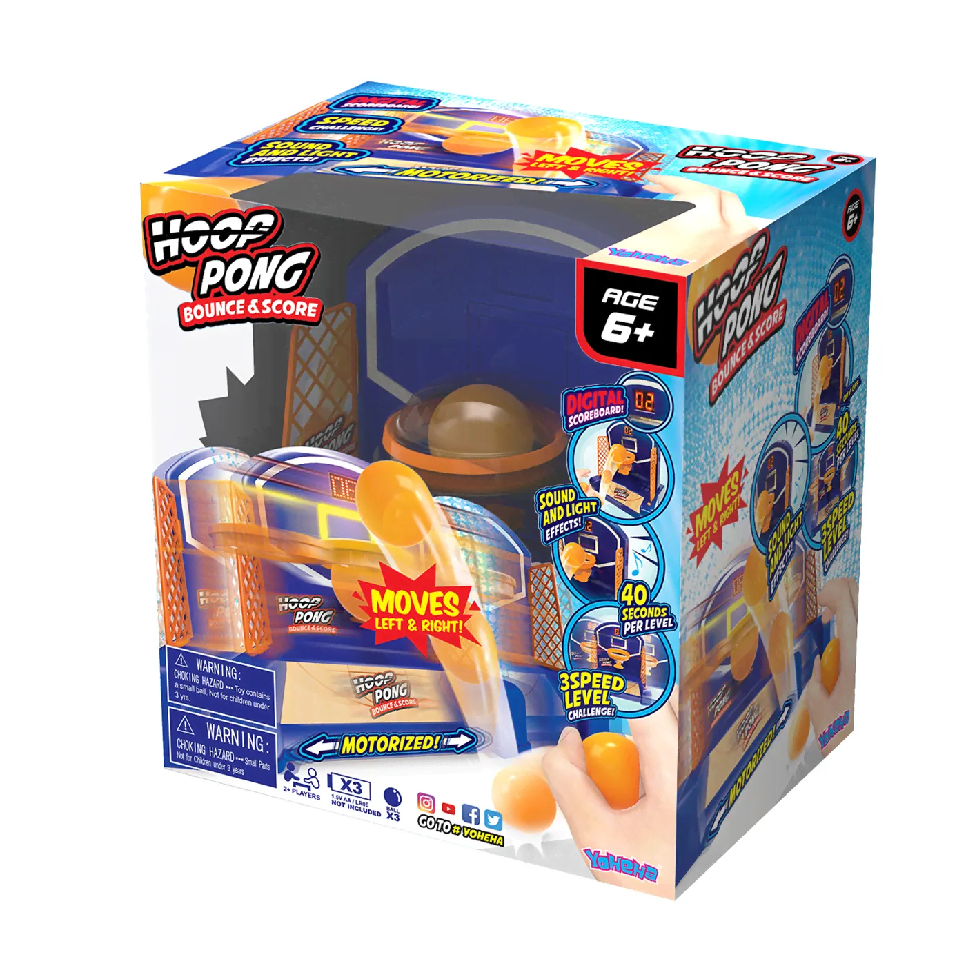 Подвижное настольное Fun toy Баскетбольное кольцо Fun Toys