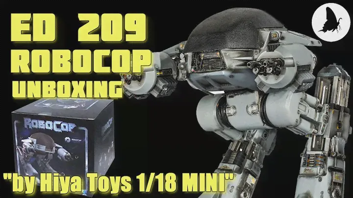 Hiya Toys ROBOCOP ED 209 Exquisite MINI 2021 Action Figure Unboxing
