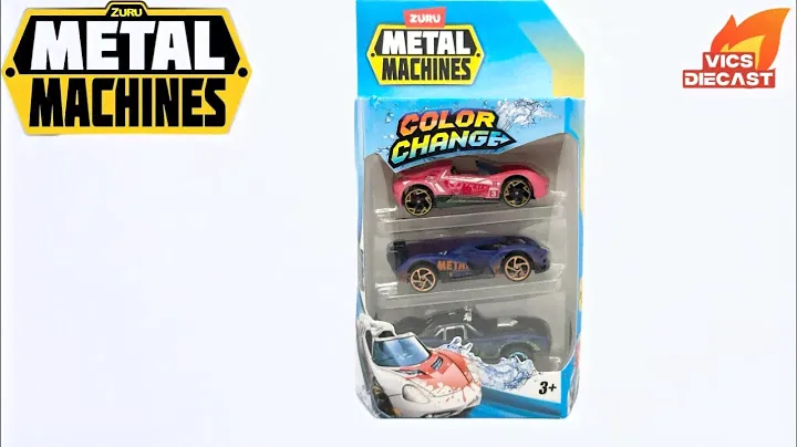 Zuru Metal Machines ( Color Change ) 3 Pack