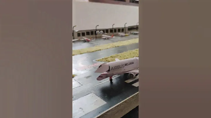 Airbus Beluga is HUNGRY #airplane #aircraft#aeroplane #diy #aviation #aircraft #avgeeks  #airmodel