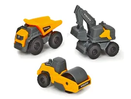 Набор Dickie Toys «Строители» 3 шт. 9 см