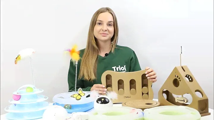 Интерактивные и развивающие игрушки для кошек и собак TRIOL из линейки SMART TOYS