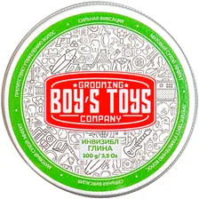 BOY'S TOYS Глина для Укладки Волос ИНВИЗИБЛ