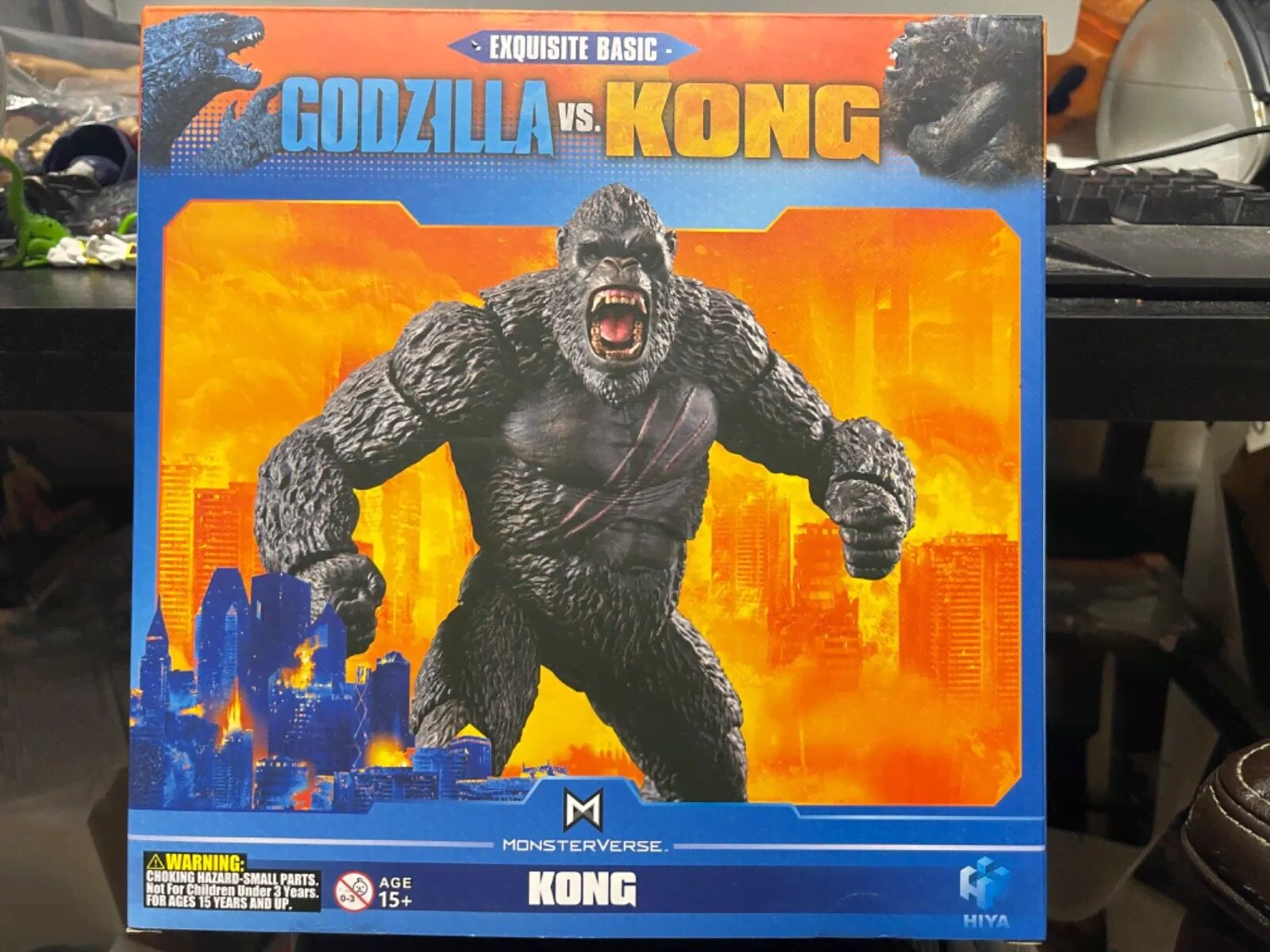 Hiya Toys Godzilla vs Kong Exquisite Basic KING KONG Action Figure 2022