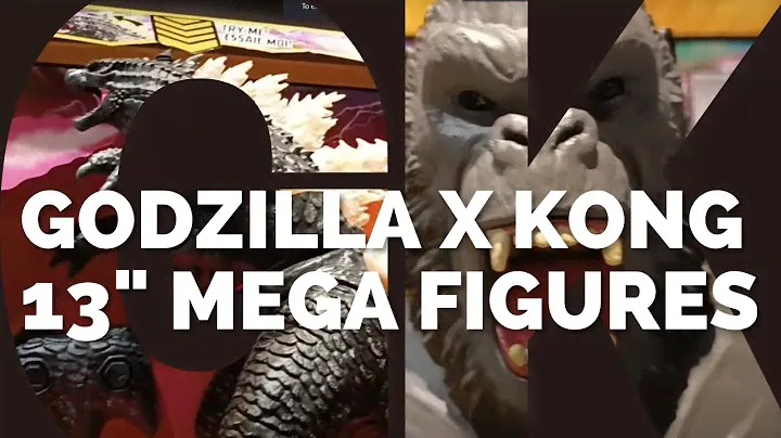 Godzilla x Kong: The New Empire 13" Mega Figures | Godzilla R/C | Giant Kong with B.E.A.S.T Glove