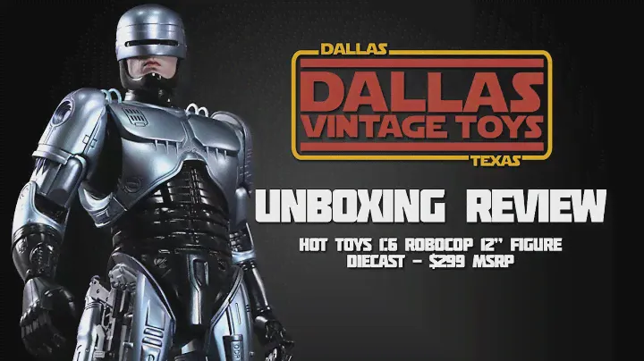 DVTV - Hot Toys RoboCop 12" Figure Unboxing & Review