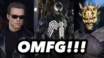 Hot Toys NEW Figures at Wonderfest 2024 are INSANE! Comic VENOM, Terminator, Savage Opress