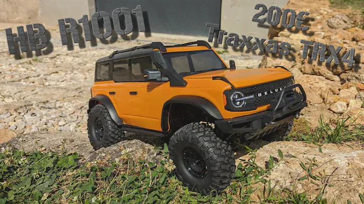 HUANGBO HB-R1001, un Traxxas TRX4 pour 1/3 du prix !!!