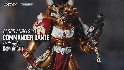 JOYTOY 1/18 Warhammer 40K Blood Angels Commander Dante