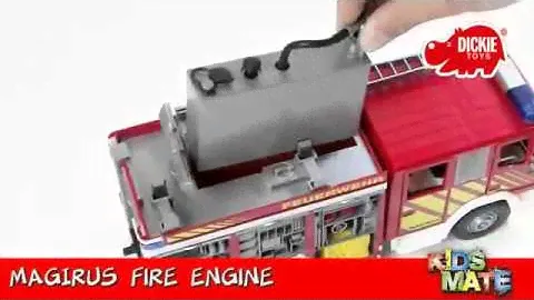 ▶ Dickie Toys - Magirus Fire Engine