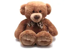 Мягкая игрушка Magic Bear Toys SAL5209-B Медведь Берн коричневый с бантом 50 см 65 см