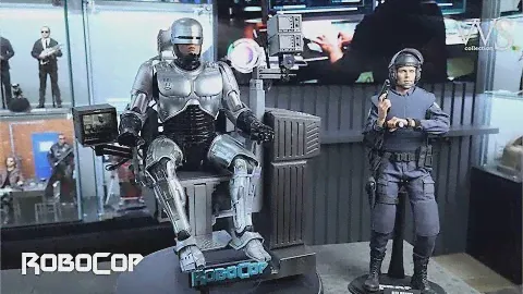 Hot Toys ROBOCOP with Mechanical Chair and Alex Murphy 1/6