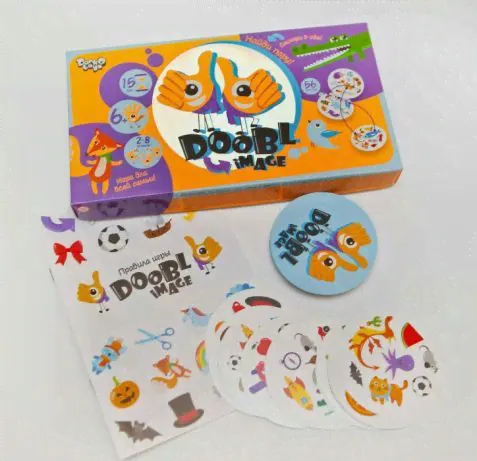 Настольная игра Danko Toys Двойная картинка - DВI-01-01